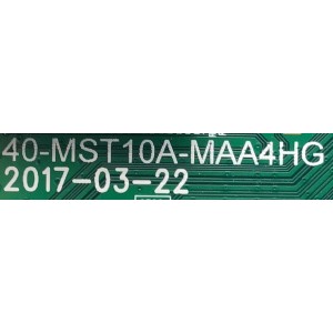 MAIN PARA SMART TV HITACHI 4K RESOLUCION (3840 x 2160) / NUMERO DE PARTE M8-T10NA18-MA200AA / 40-MST10A-MAA4HG / IDF137070E / V8-ST10K01-LF1V001 / 10354195MA0229 / MODELO 65R80